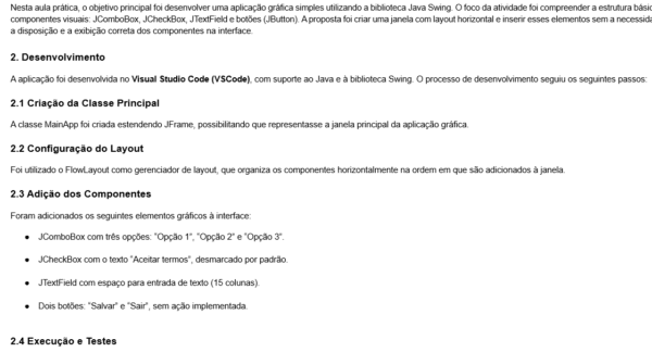 PROGRAMAÇÃO ORIENTADA A OBJETOS II