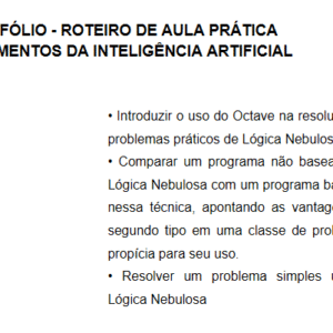 PORTFÓLIO FUNDAMENTOS DA INTELIGÊNCIA ARTIFICIAL