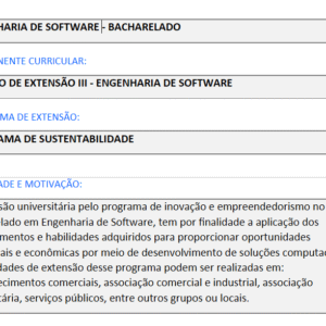 PROJETO DE EXTENSÃO III - ENGENHARIA DE SOFTWARE